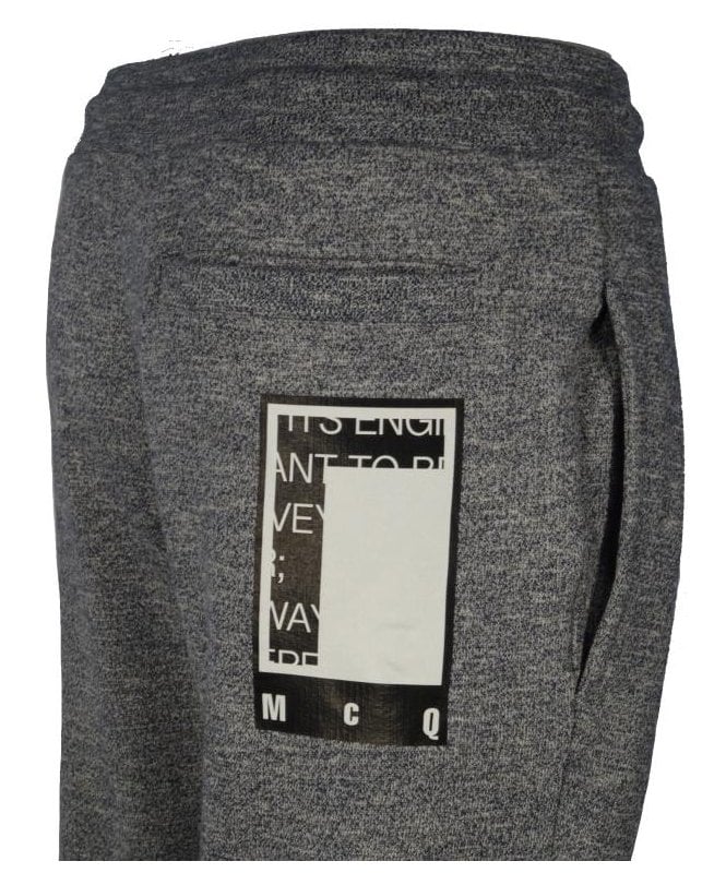 Mcq By Alexander Mcqueen Mcqueen Bottoms Melange Back Logo