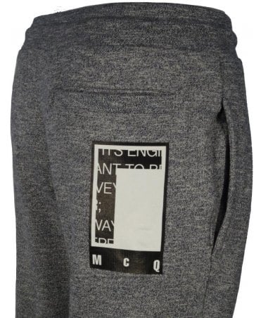 Mcqueen Bottoms Melange Back Logo