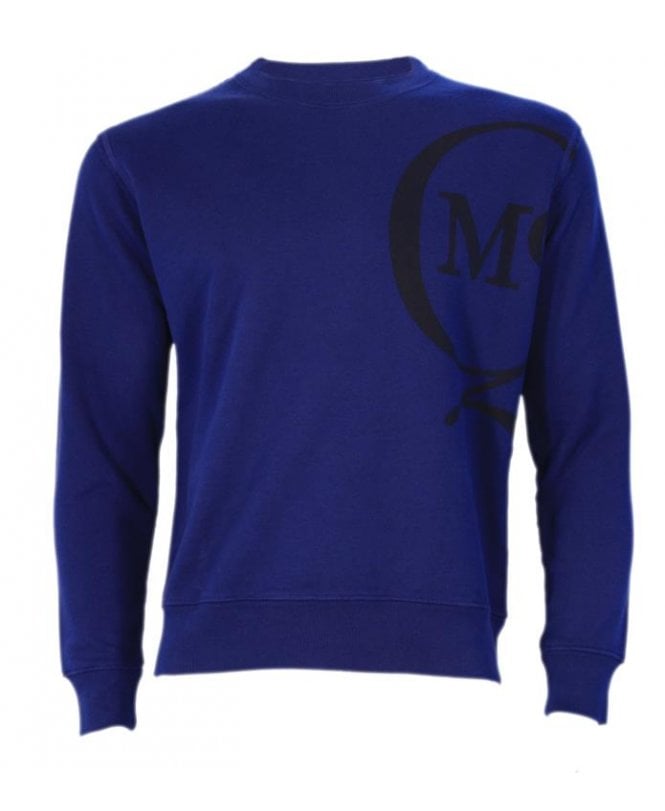 Mcq By Alexander Mcqueen Mcqueen Crew Neck Sweat Shirt, Lg Logo