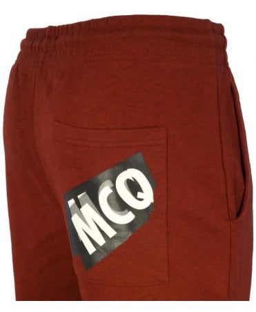 Mcqueen Mcq Bottoms Logo Print Back