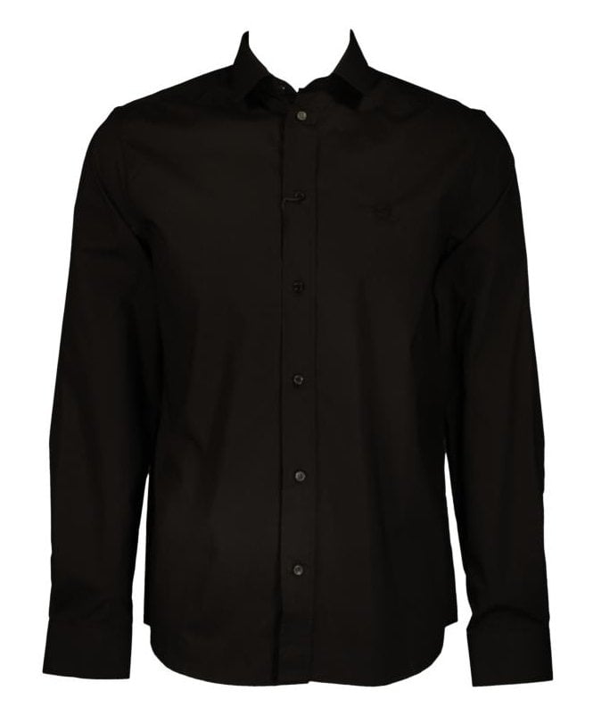 Mcq By Alexander Mcqueen Mcqueen Poplin Shirt Cut Away Collar