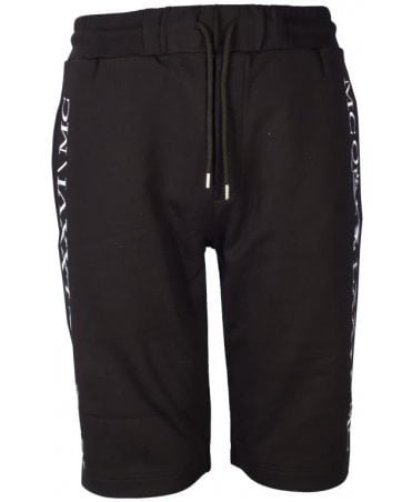 Mcqueen Shorts Sweat Logo Outer Seams