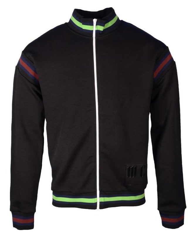 Mcq By Alexander Mcqueen Mcqueen Top Track Style Rib Knit Trim