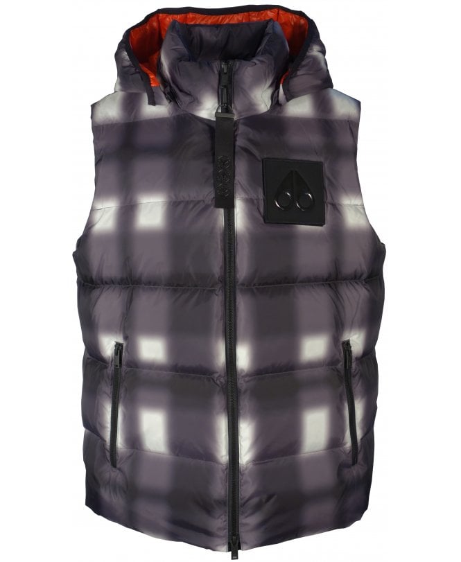 Moose Knuckles Gilet Check Shell Down