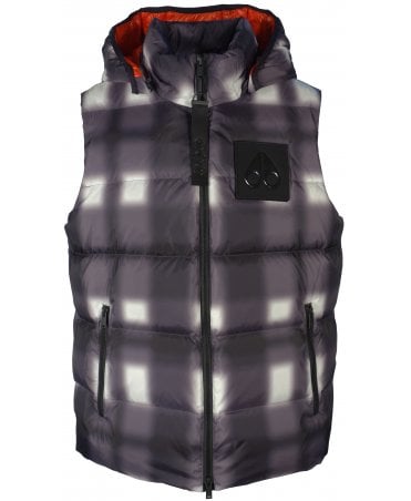 Moose Knuckles Gilet Check Shell Down