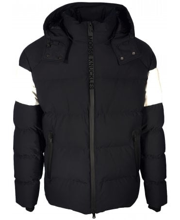 Moose Knuckles Jacket Down Wave Panel