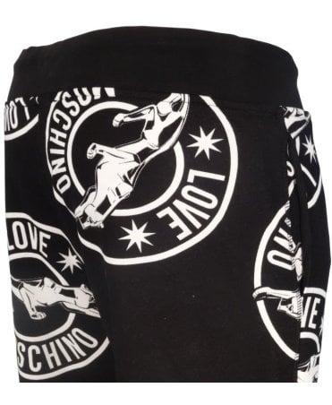 Moschino Bottoms Allover Circular Logo
