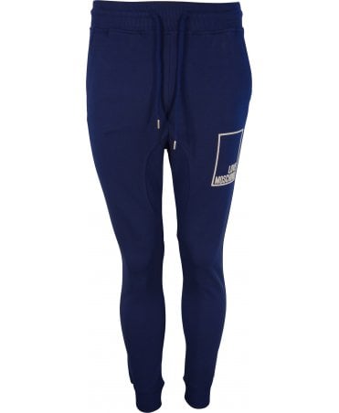 Moschino Bottoms Box Logo Applique Leg