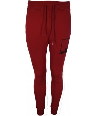Moschino Bottoms Box Logo Applique Leg