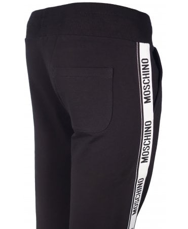 Moschino Bottoms Logo Tape Leg Seams