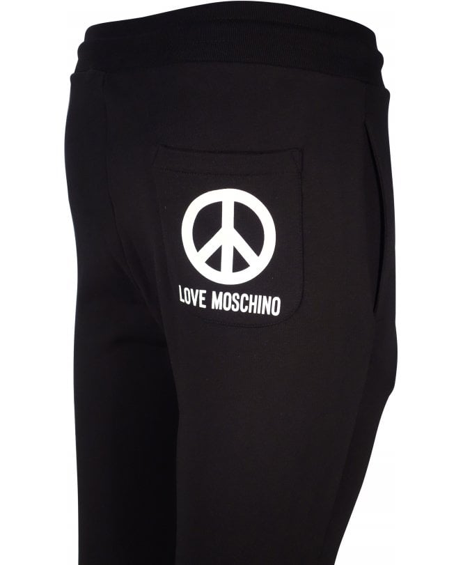 Moschino Bottoms Peace Logo Back Pocket
