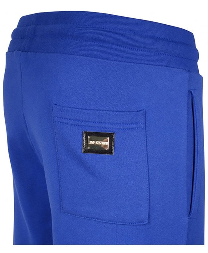 Moschino Bottoms Plaque Logo Back Gold