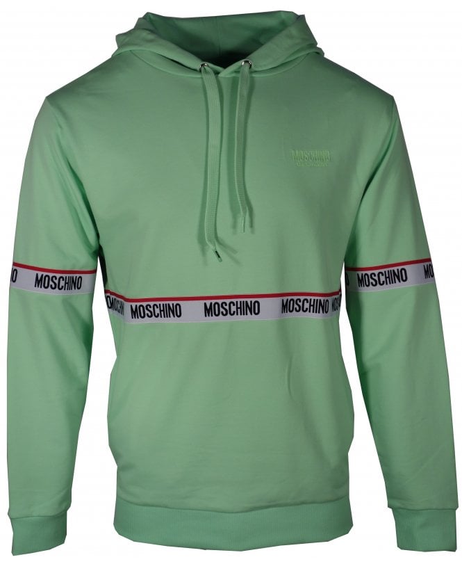 Moschino Overhead Hoodie Tape Logo Body