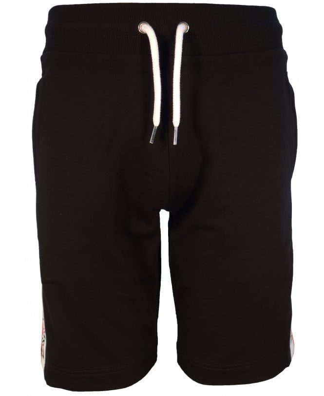 Moschino Shorts Woven Jersey Tape Logo