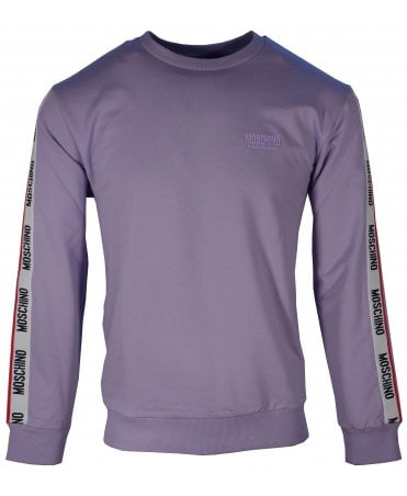 Moschino Top/sweat Tape Logo Sleeve