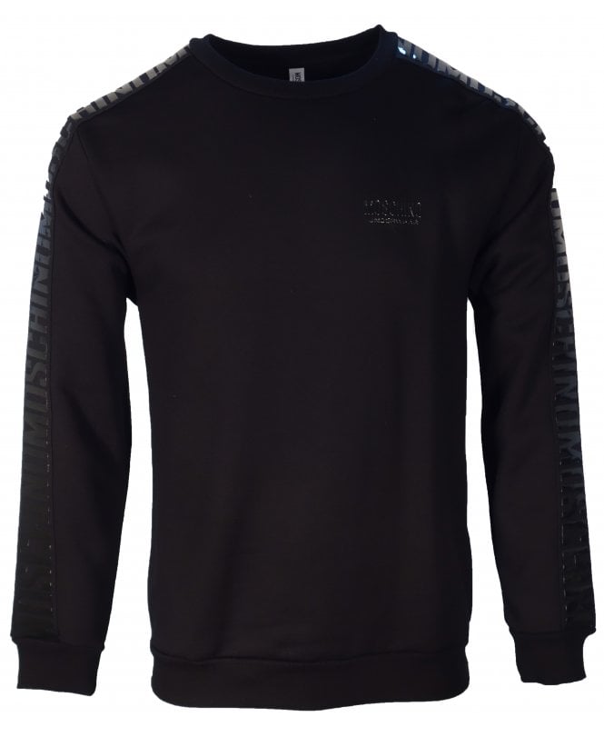 Moschino Top Sweat Tonal Applique Logo