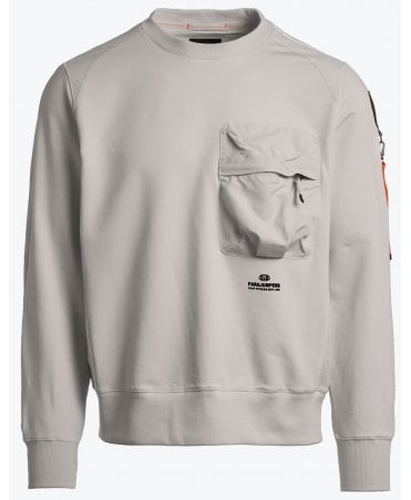 Parajumper Top Canvas Trim Logo Sleeve