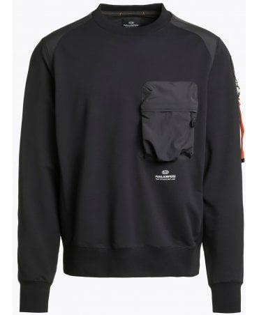 Parajumper Top Canvas Trim Logo Sleeve