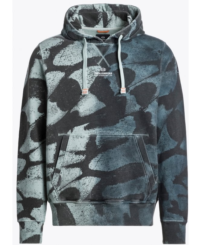 Parajumpers Hoody Allover Print Chest Lo