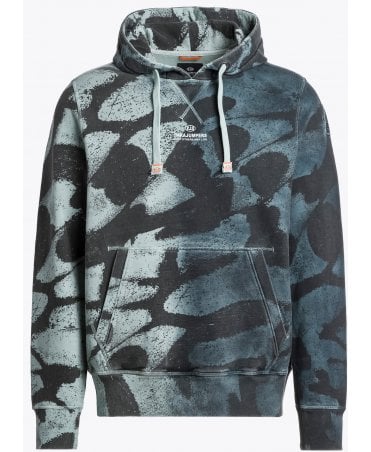 Parajumpers Hoody Allover Print Chest Lo
