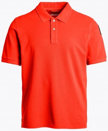 Parajumpers Polo Pk Shield Logo Sleeve