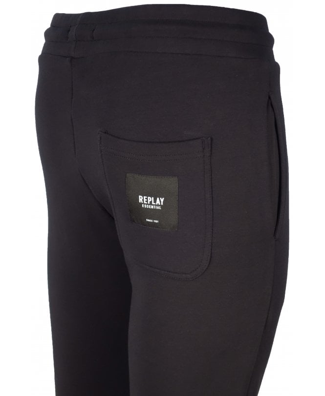 Replay Bottoms Tech Jersey Logo Pocket