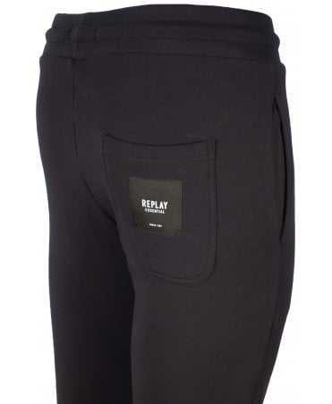 Replay Bottoms Tech Jersey Logo Pocket