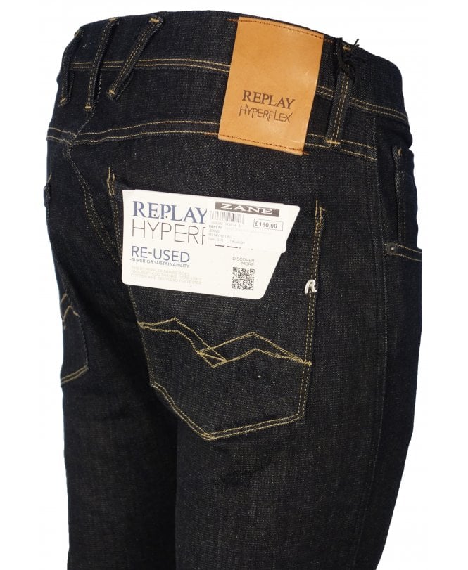 Replay Jeans Raw Denim Hyperflex Stretch