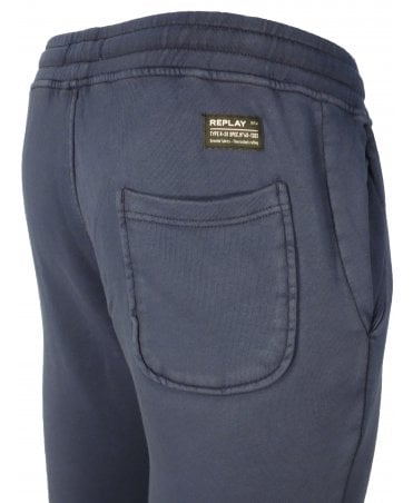 Replay Joggers Organic Cotton Logo Leg