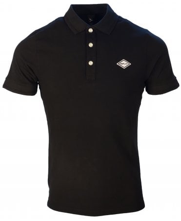 Replay Polo Washed Pique Logo Chest