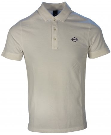 Replay Polo Washed Pique Logo Chest