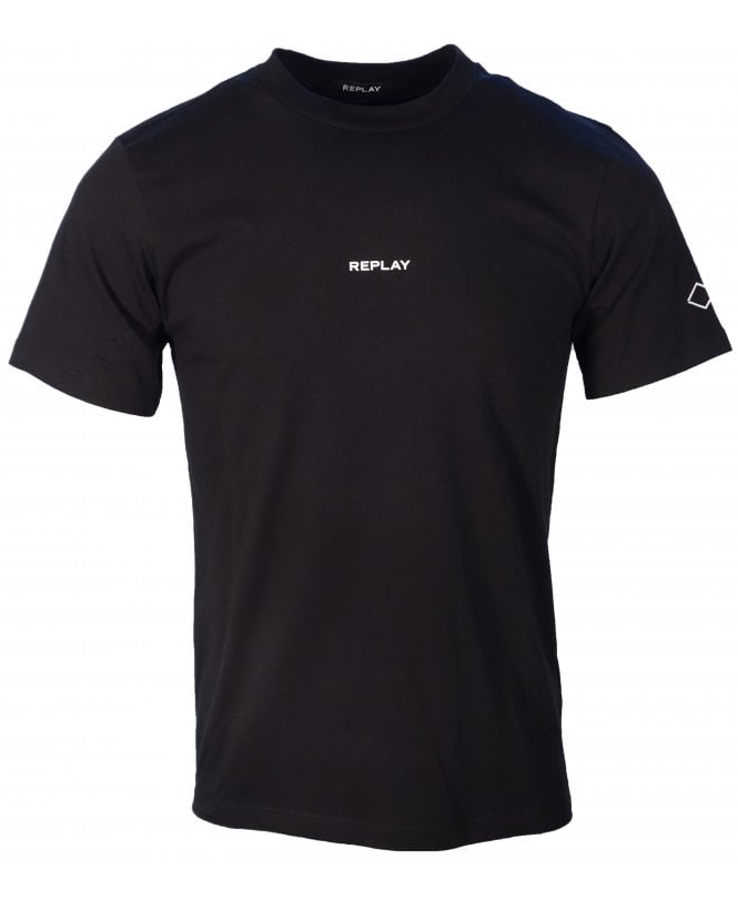 Replay T-shirt Small Logo Applique Chest