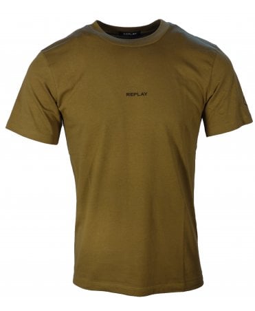 Replay T-shirt Small Logo Applique Chest