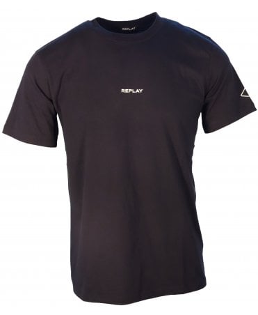 Replay T-shirt Small Logo Applique Chest
