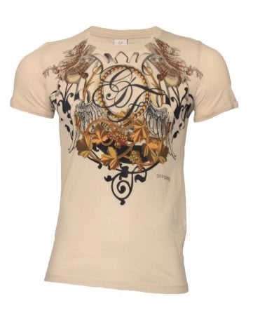 Stretch Cotton Crew Neck T-shirt