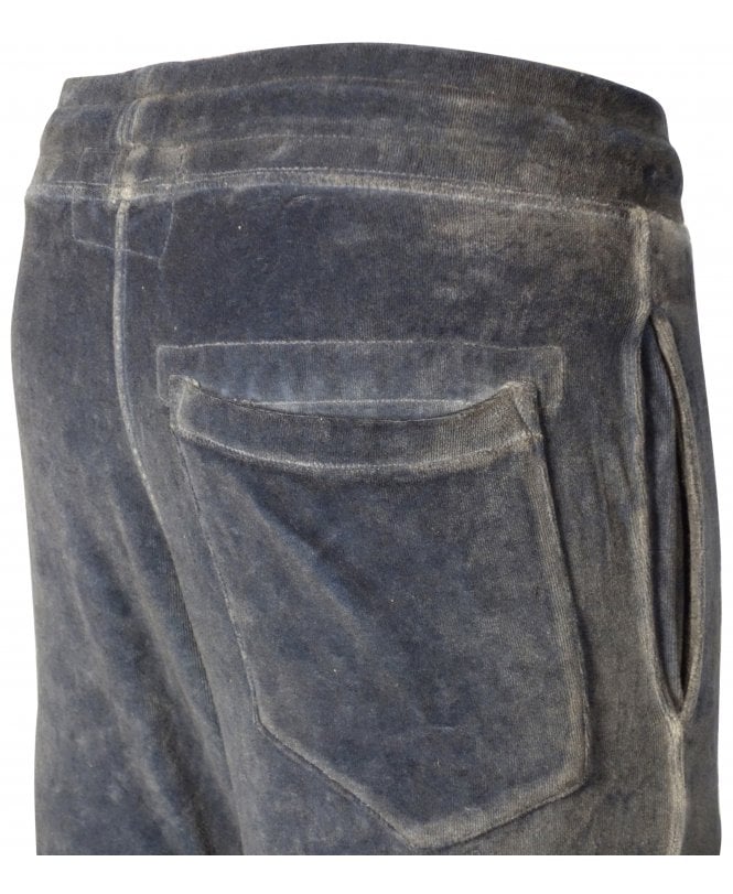 True Religion Bottoms Velour Metal Logo