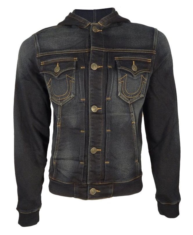 True Religion Jacket Denim Style Jersey