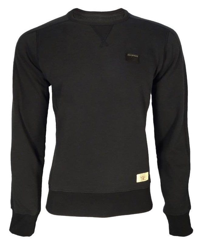 True Religion Top Sweat With Patch Logo