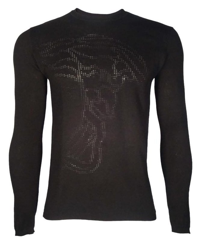 Versace Knitperferated Medusa Branding