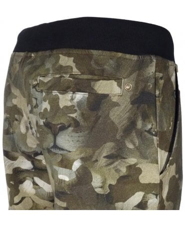 Versus Versace Bottons Lion Face Camo